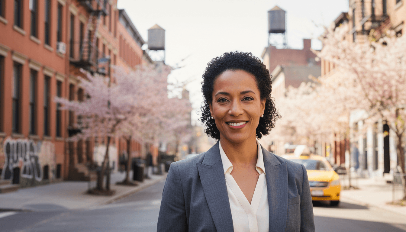 Professional headshot example showcasing Brooklyn neighborhood style in New York