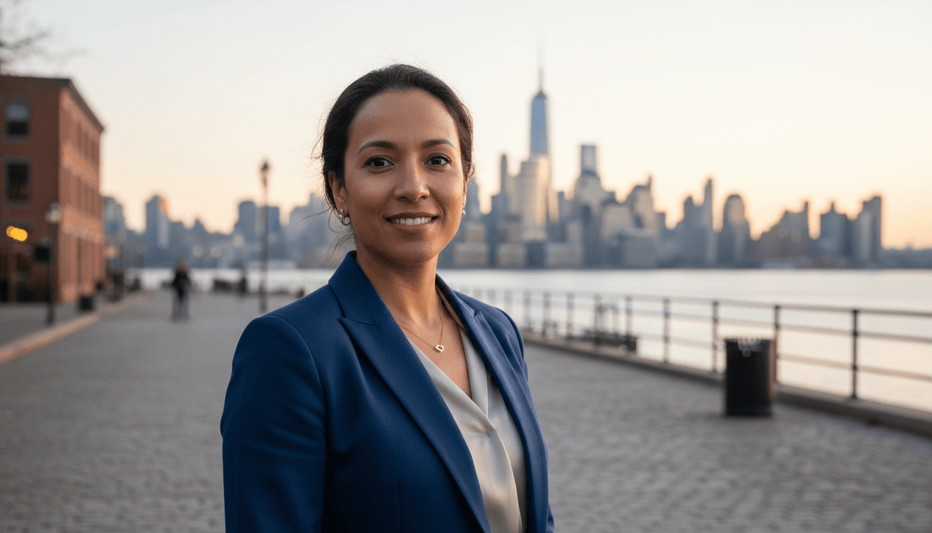 Professional headshot example showcasing Hoboken neighborhood style in New York