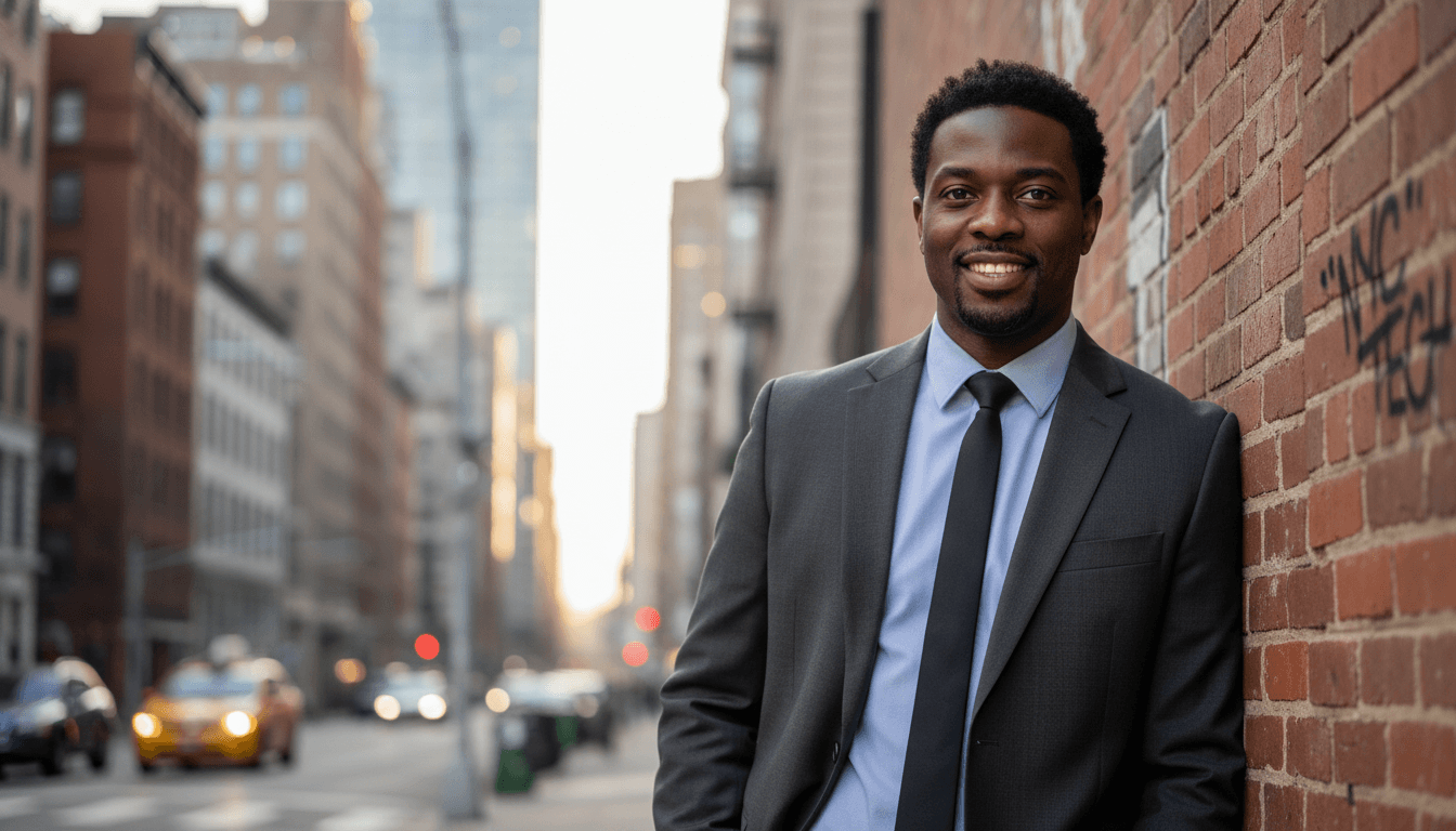 executive headshot example showcasing Manhattan neighborhood style in New York