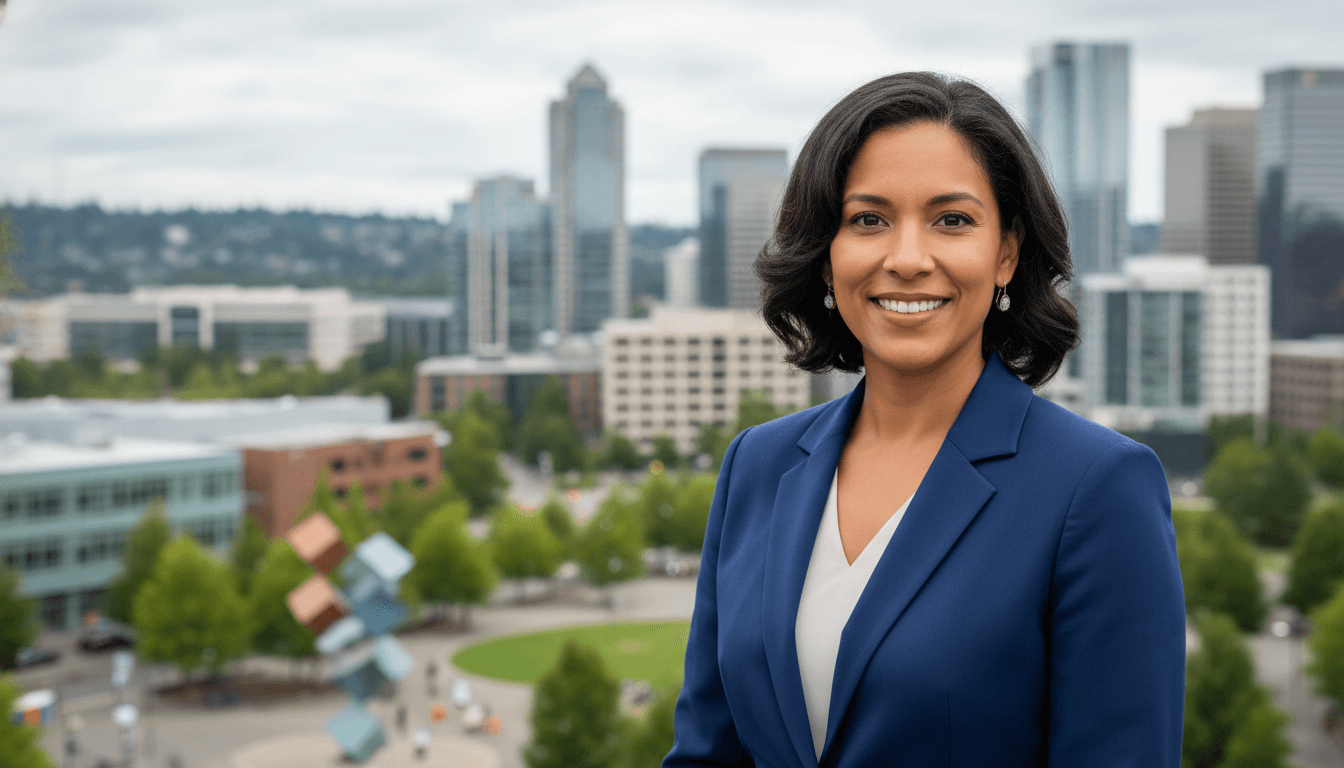 Professional headshot example showcasing Bellevue neighborhood style in Seattle