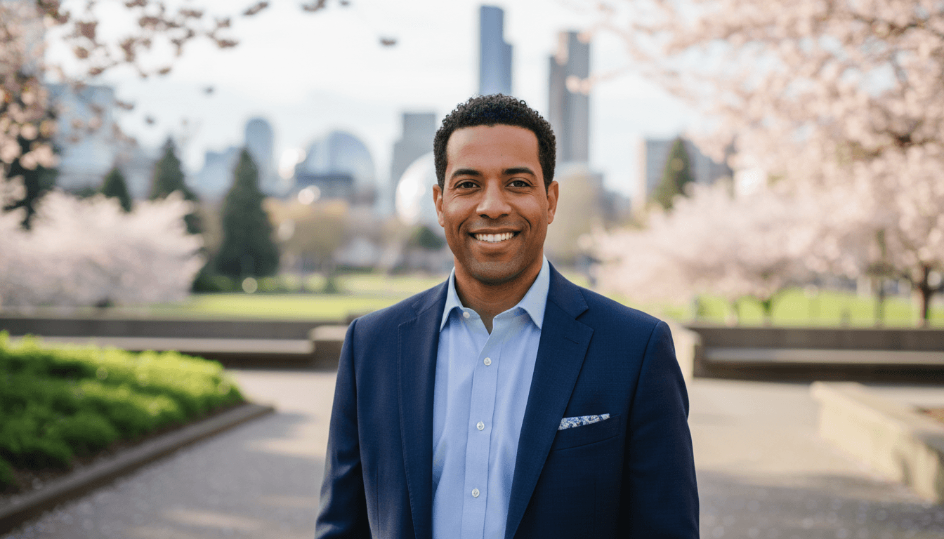 executive headshot example showcasing Bellevue neighborhood style in Seattle