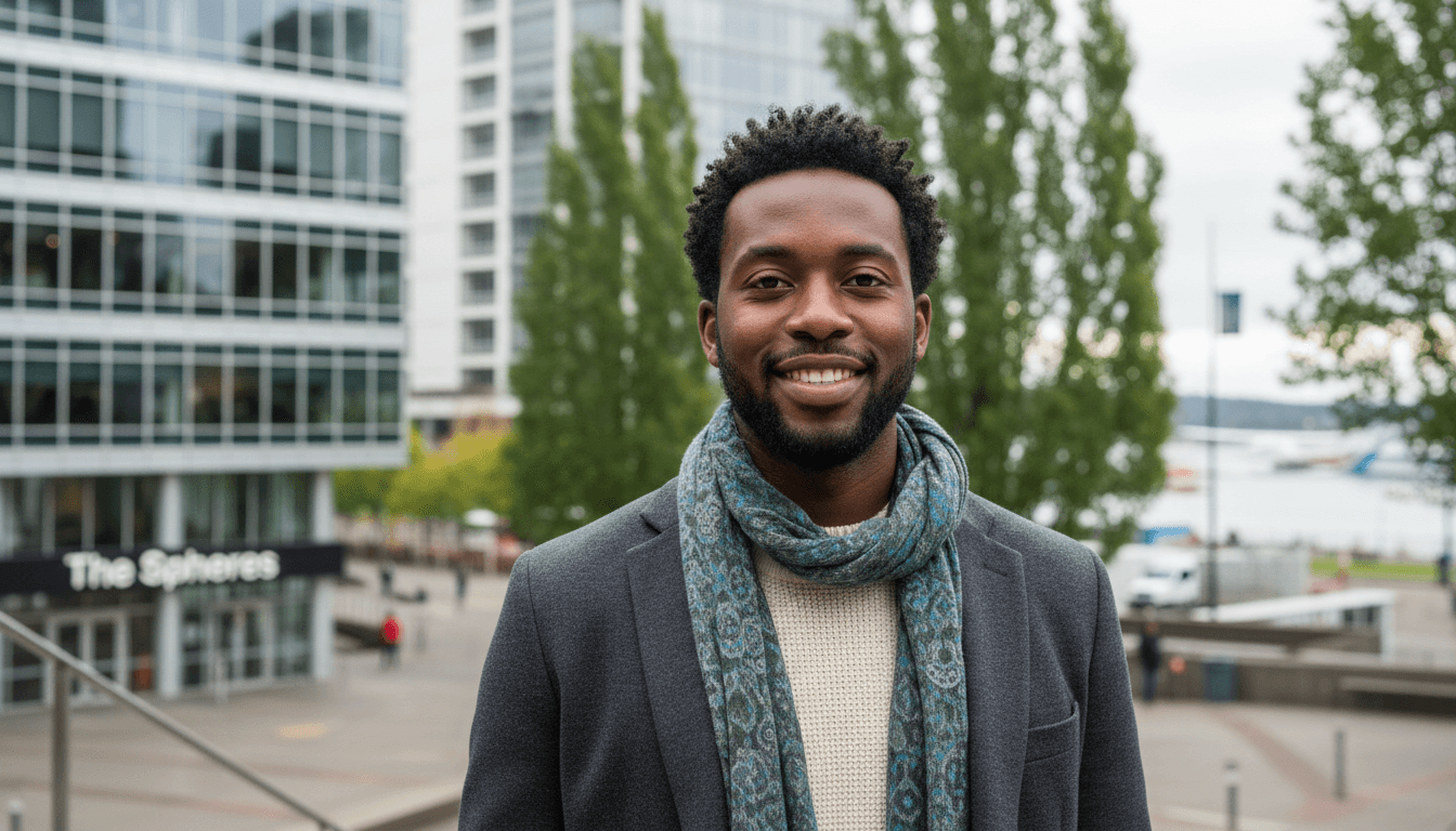 business headshot example showcasing South Lake Union neighborhood style in Seattle