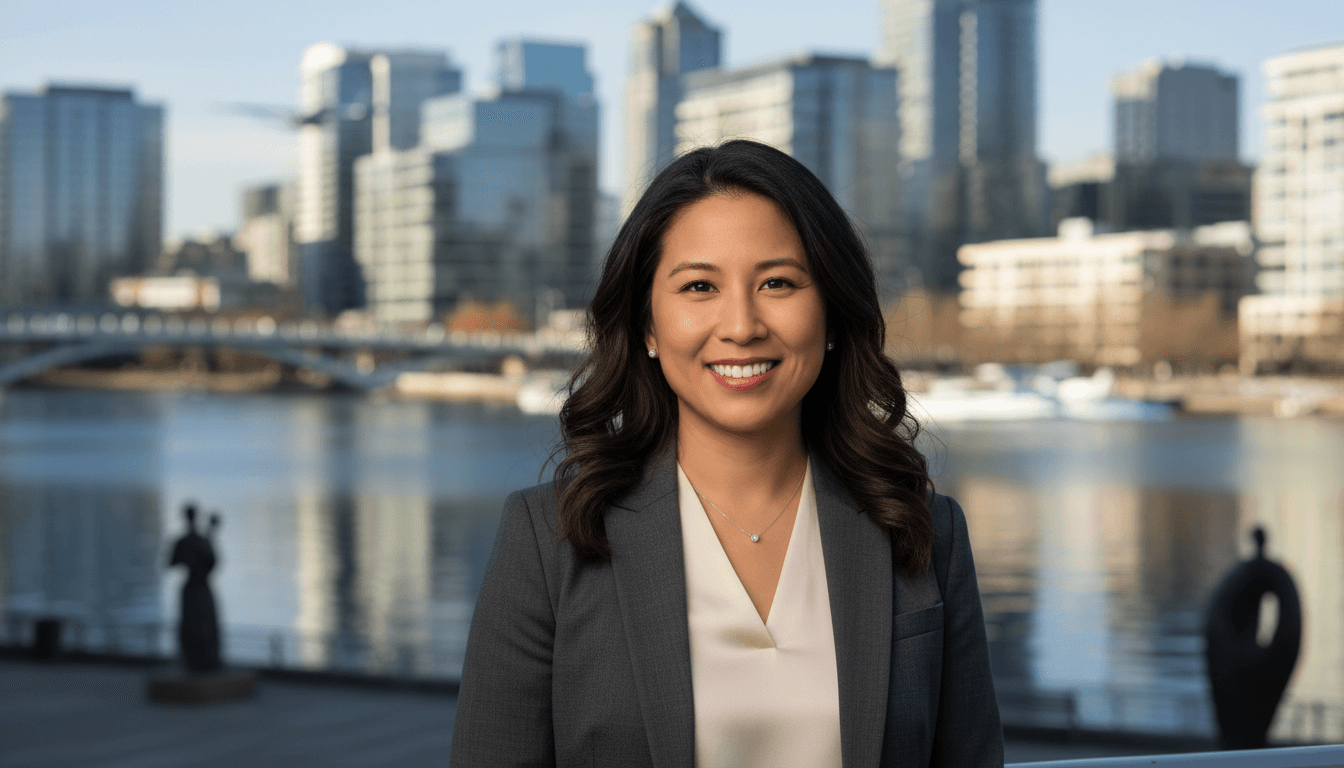 corporate portrait example showcasing South Lake Union neighborhood style in Seattle