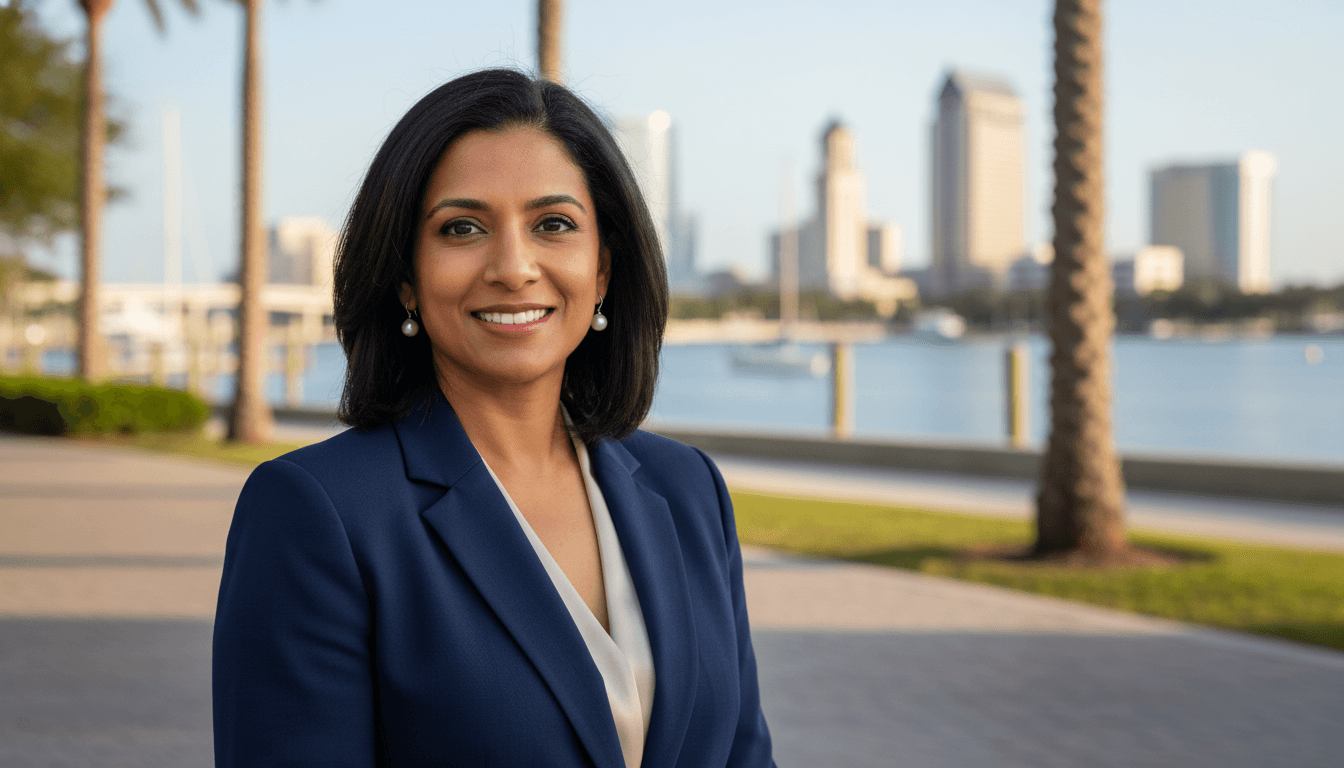 Professional headshot example showcasing Davis Islands neighborhood style in Tampa