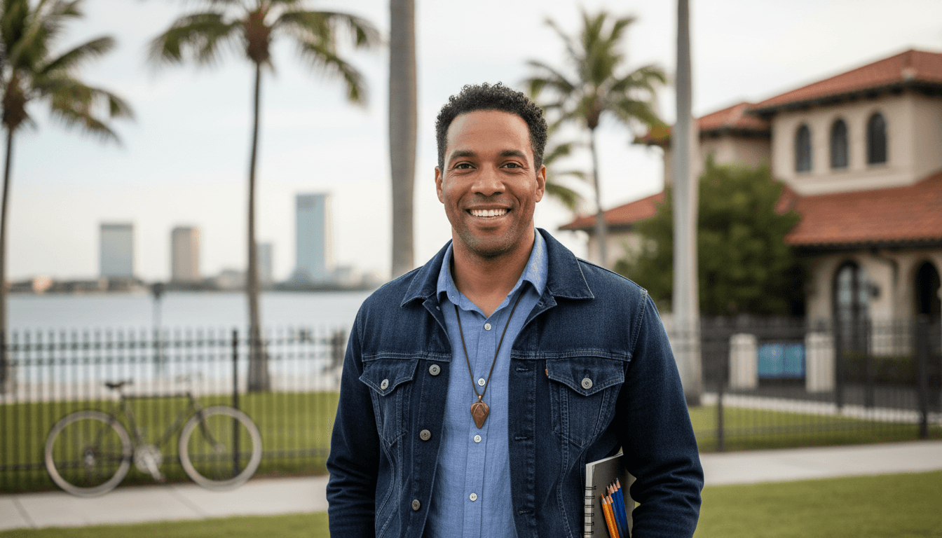 business headshot example showcasing Davis Islands neighborhood style in Tampa