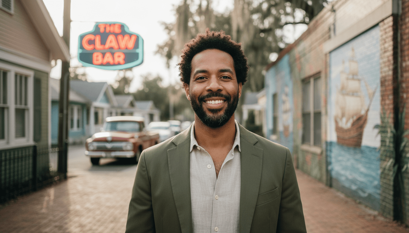 business headshot example showcasing Seminole Heights neighborhood style in Tampa