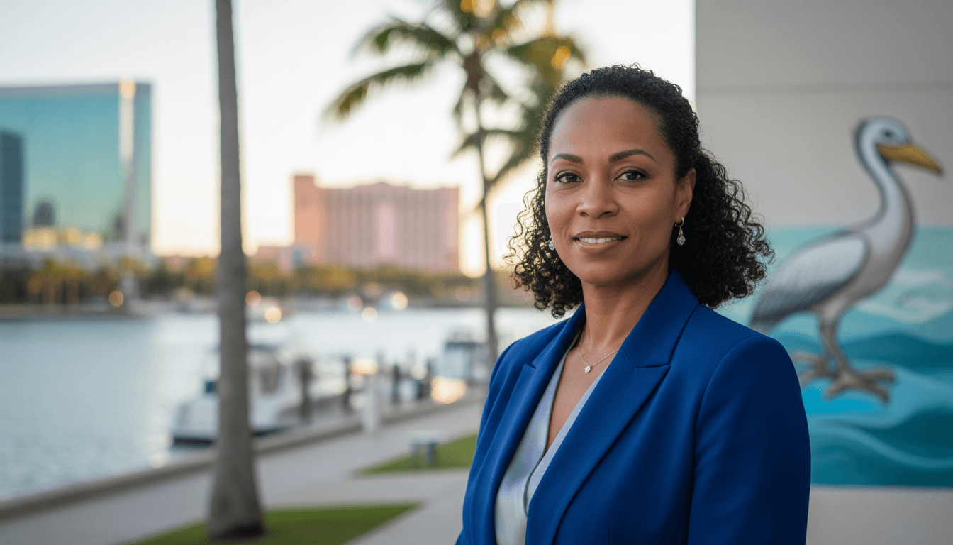 Professional headshot example showcasing St. Petersburg neighborhood style in Tampa