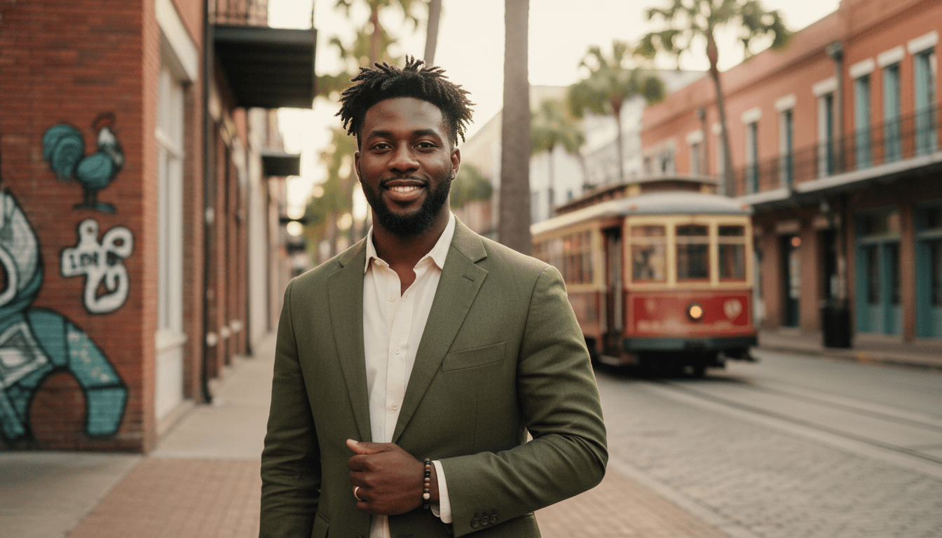 business headshot example showcasing Ybor City neighborhood style in Tampa