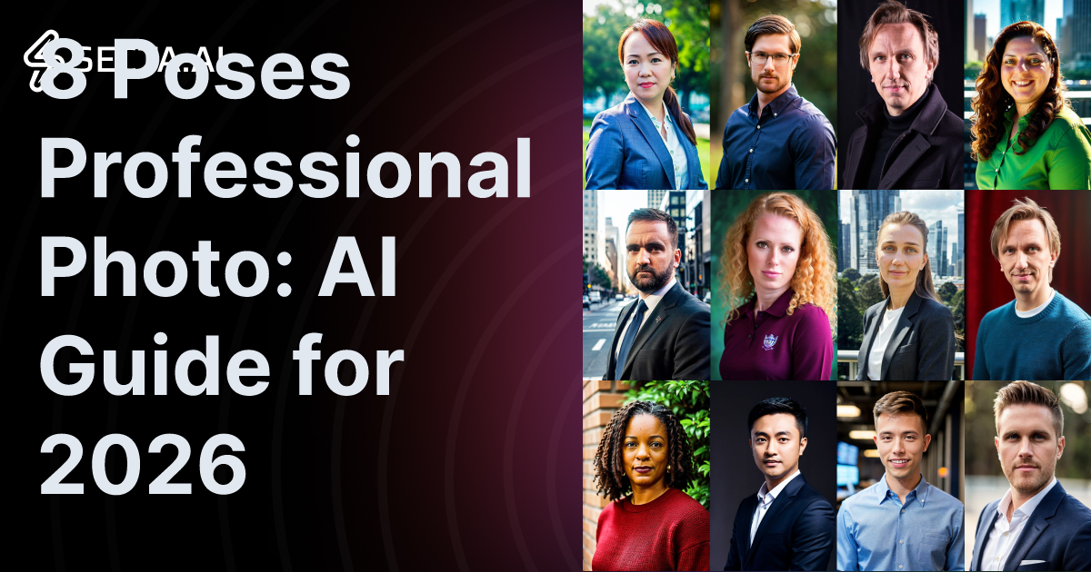 8 Poses Professional Photo: AI Guide for 2026