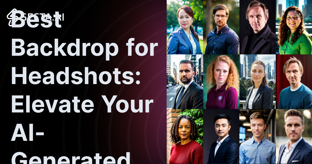 Best Backdrop for Headshots: Elevate Your AI-Generated Portraits Instantly