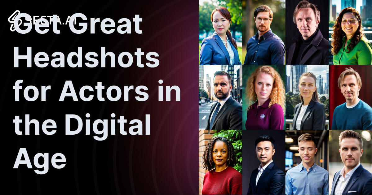 Get Great Headshots for Actors in the Digital Age
