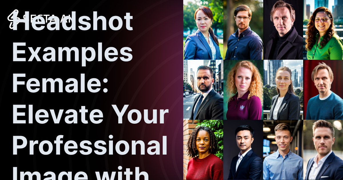 Headshot Examples Female: Elevate Your Professional Image with AI