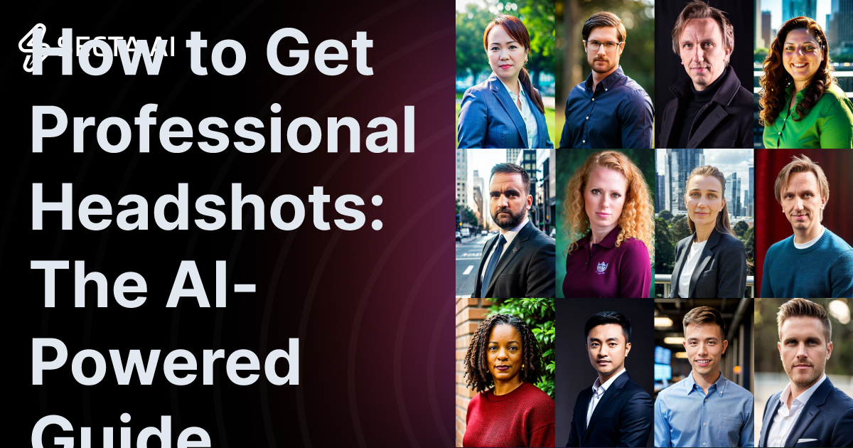 How to Get Professional Headshots: The AI-Powered Guide