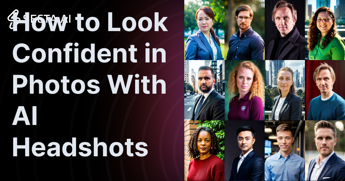 How to Look Confident in Photos With AI Headshots
