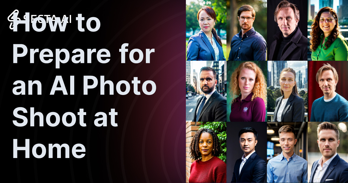 How to Prepare for an AI Photo Shoot at Home