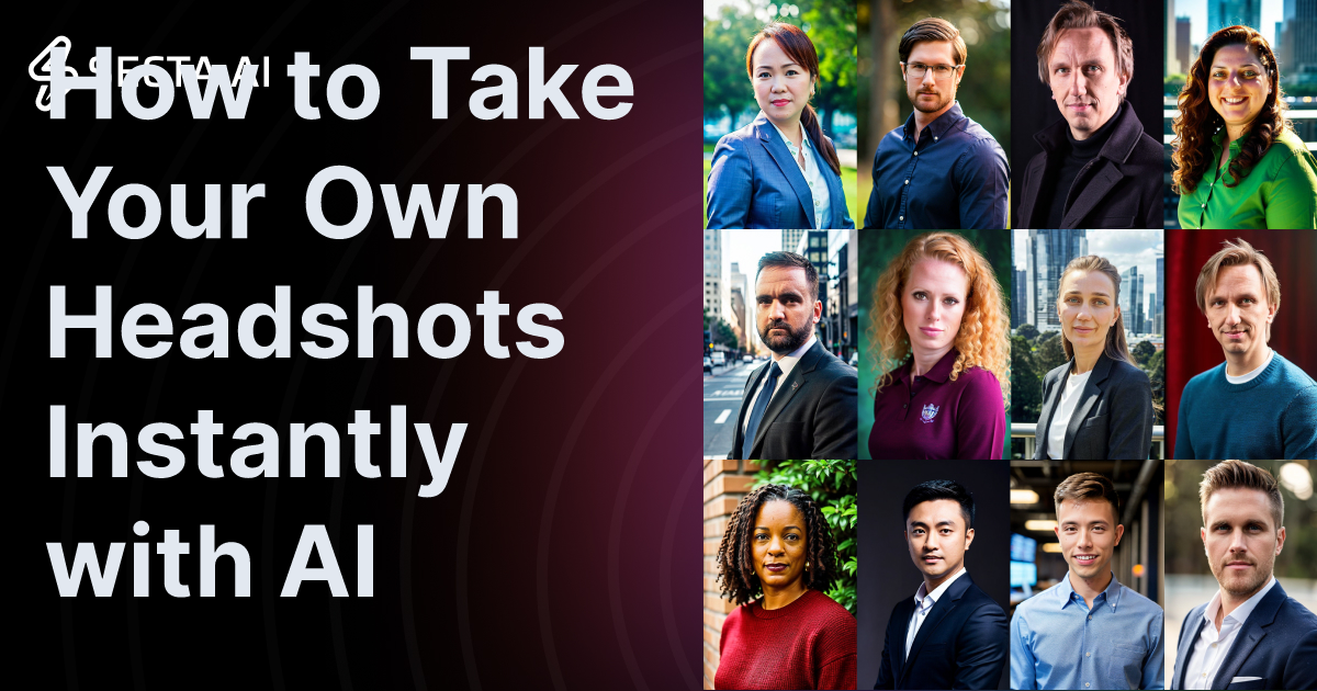 How to Take Your Own Headshots Instantly with AI