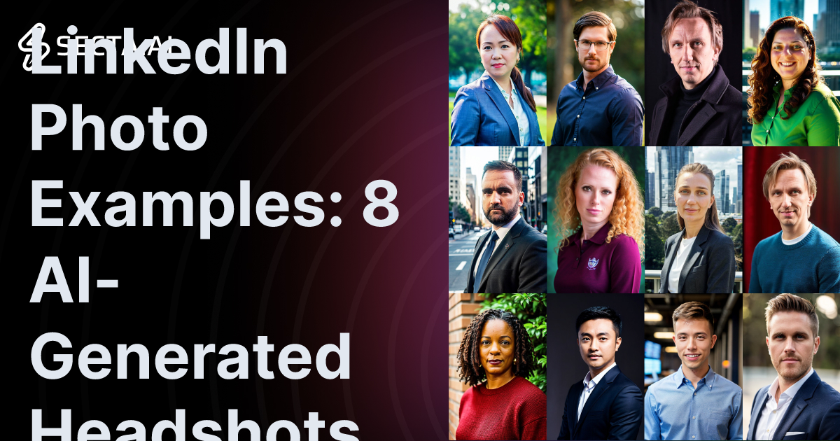 LinkedIn Photo Examples: 8 AI-Generated Headshots You Can Create in Minutes
