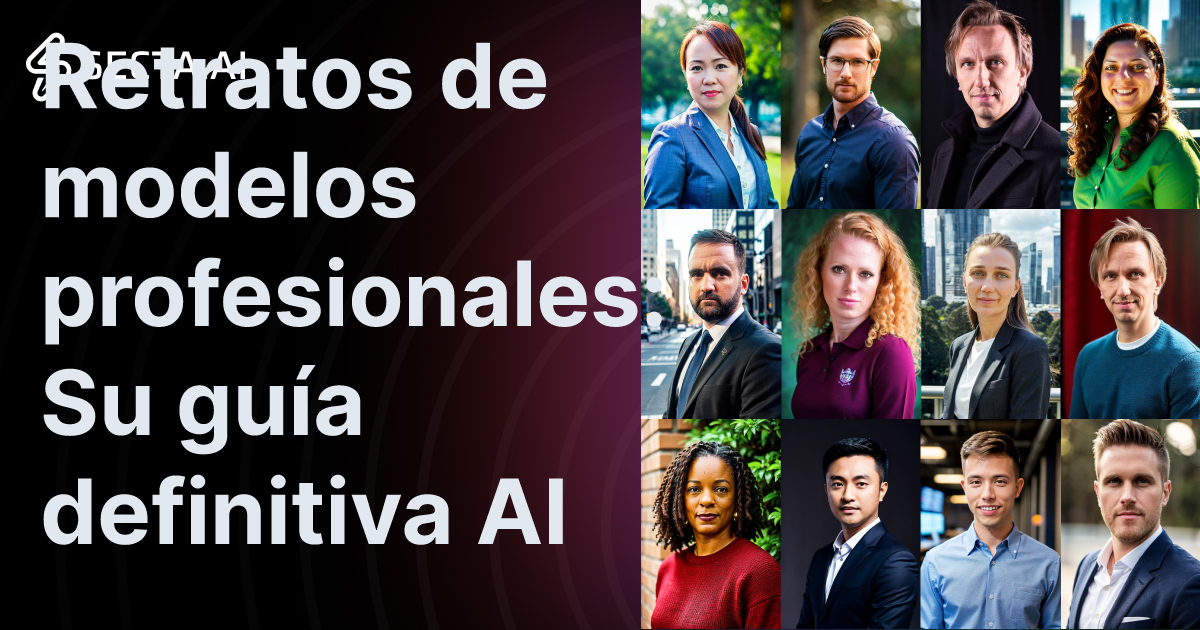 Retratos de modelos profesionales: Su guía definitiva AI
