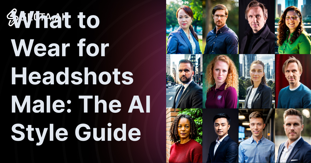 What to Wear for Headshots Male: The AI Style Guide